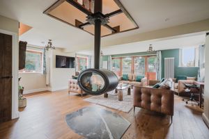 Open plan sitting room- click for photo gallery